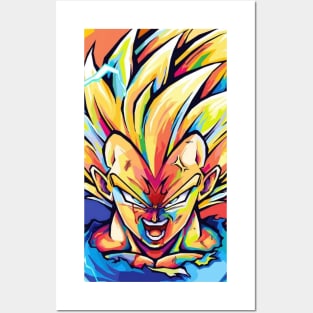 anime Goku wpap Posters and Art